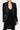 Maison Margiela Robe blazer noire à effet drapé - 99075_42 - LECLAIREUR