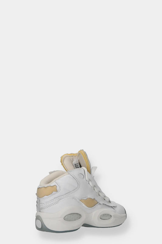 Maison Margiela x Reebok Basketball blanches "Project 0 TQ Memory Of" - LECLAIREUR