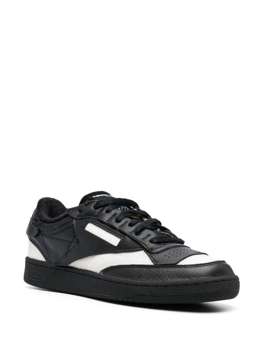 Maison Margiela x Reebok Sneakers noires et blanches "PROJECT 0 CC MEMORY OF V2" - LECLAIREUR
