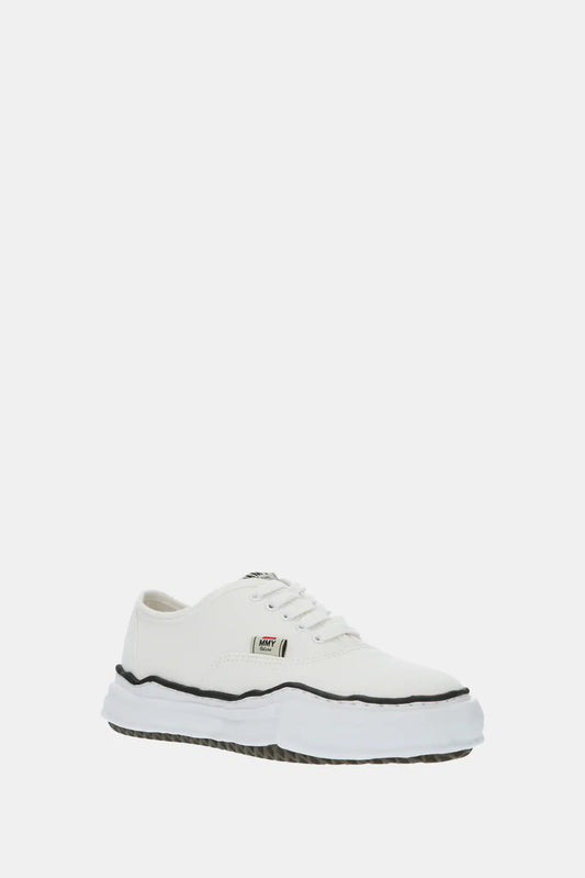 Maison Mihara Yasuhiro "Baker" low-top sneakers in white cotton