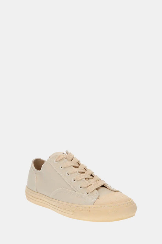 Maison Mihara Yasuhiro "General Scale" low-top sneakers in white organic canvas