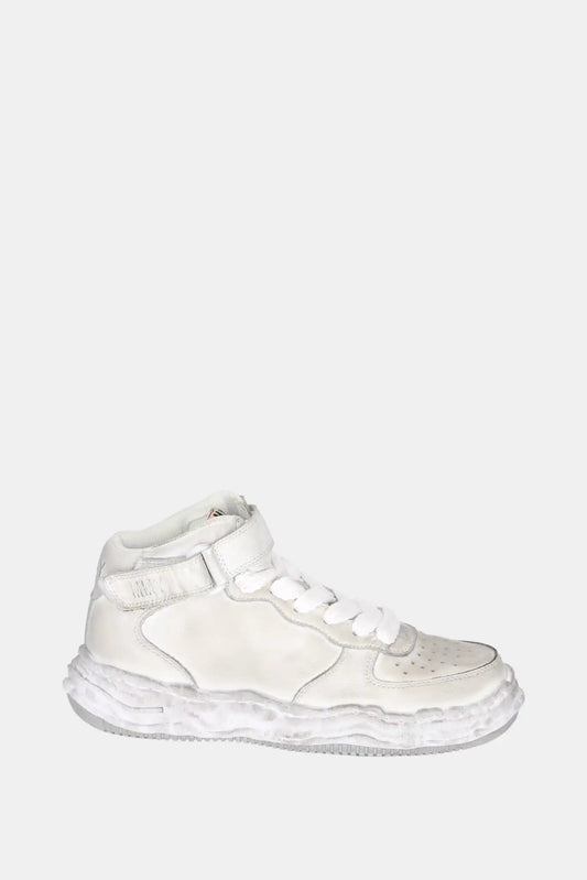 Maison Mihara Yasuhiro "Wayne" high-top sneakers in white leather