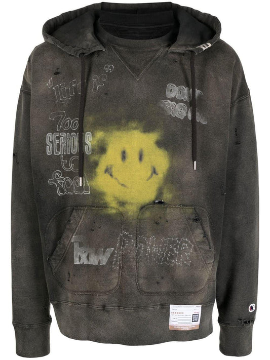 Maison Mihara Yasuhiro Hoodie with graphic print