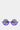 Maison Rabih Kayrouz Lunettes de soleil en acétate violette - 27037_51 - LECLAIREUR