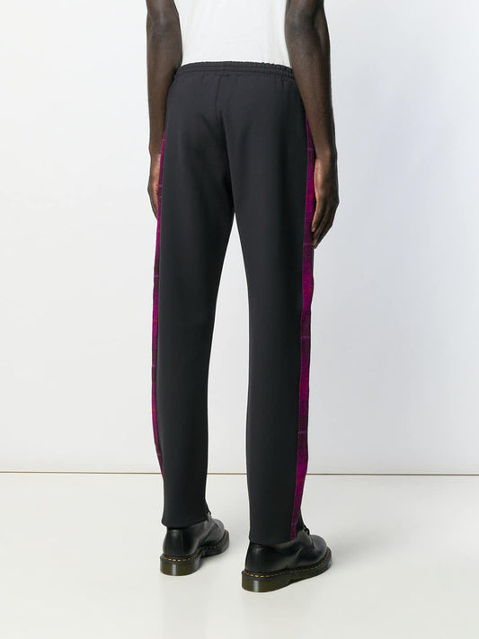 Marc Jacques Burton Pantalon de jogging à empiècement en tweed - LECLAIREUR