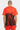 Marc Jacques Burton T-shirt imprimé en coton rouge - 37842_L - LECLAIREUR