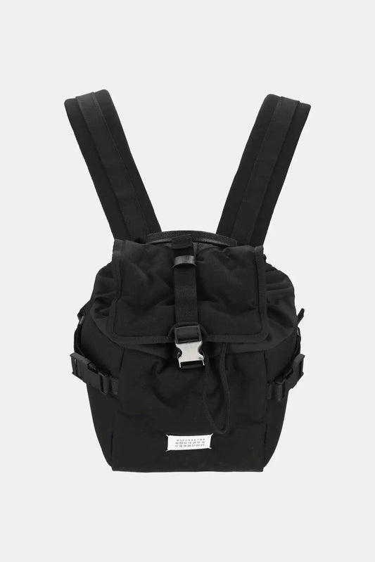 Margiela "Glam Slam" Black Nylon Backpack