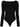 Marine Serre Body en coton noir à logo "Crescent Moon" - 44102_XS - LECLAIREUR
