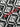 Marine Serre Echarpe monogrammée en laine mélangée à logo brodé contrastant - 44112_TU - LECLAIREUR