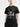Marine Serre T-shirt "Card printed" en coton biologique noir - 41718_M - LECLAIREUR