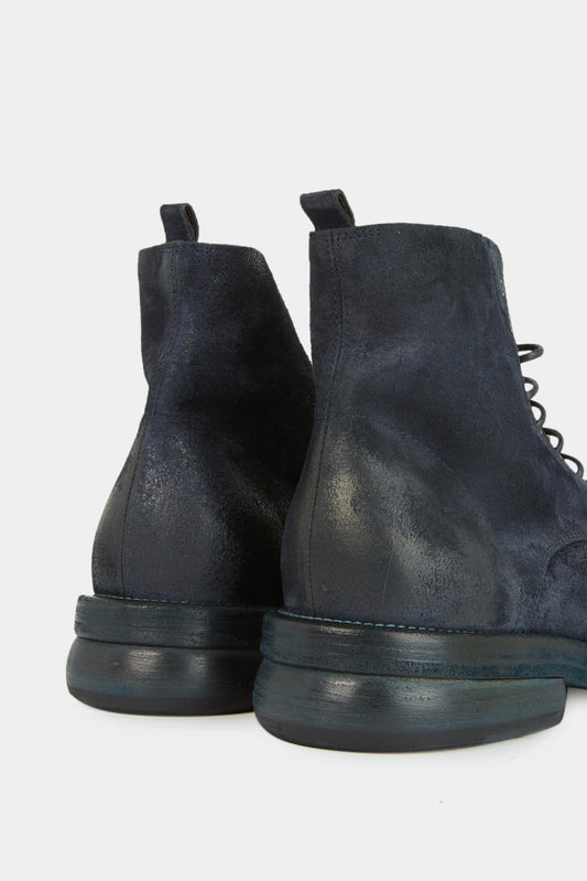 Marsèll Bottines en daim bleu foncé - LECLAIREUR