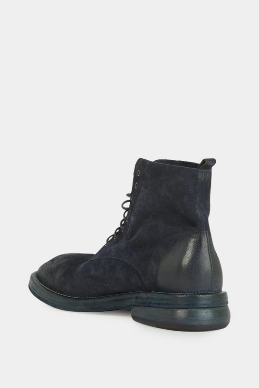 Marsèll Bottines en daim bleu foncé - LECLAIREUR