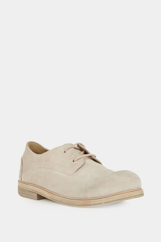 Marsèll Beige suede derbies shoes