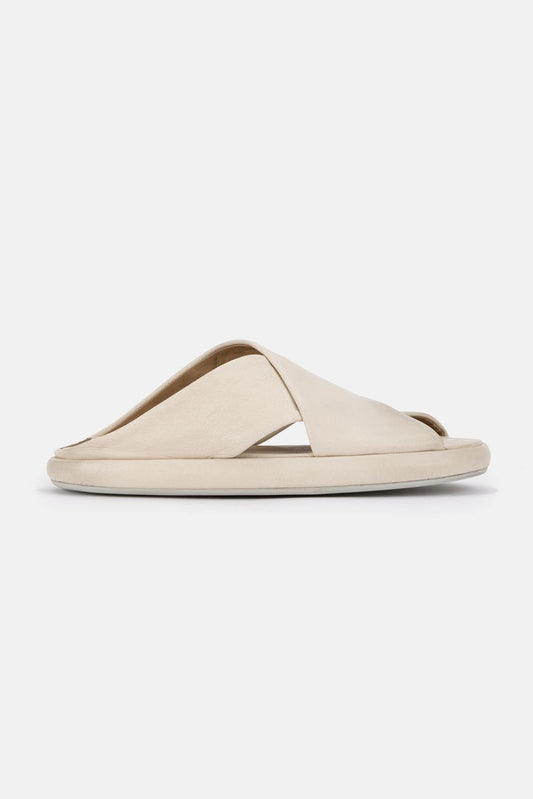 Marsèll Ivory leather sandals