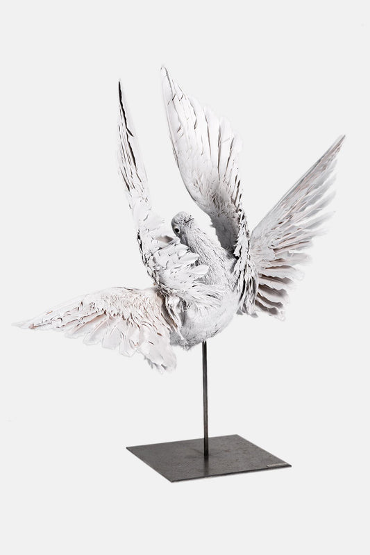 Mathieu Miljavac Sculpture Oiseaux - LECLAIREUR
