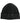 Moncler Bonnet en maille noire à patch logo - 43033_TU - LECLAIREUR