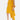 Monse Robe à détail de chaine jaune moutarde - 25806_2 - LECLAIREUR