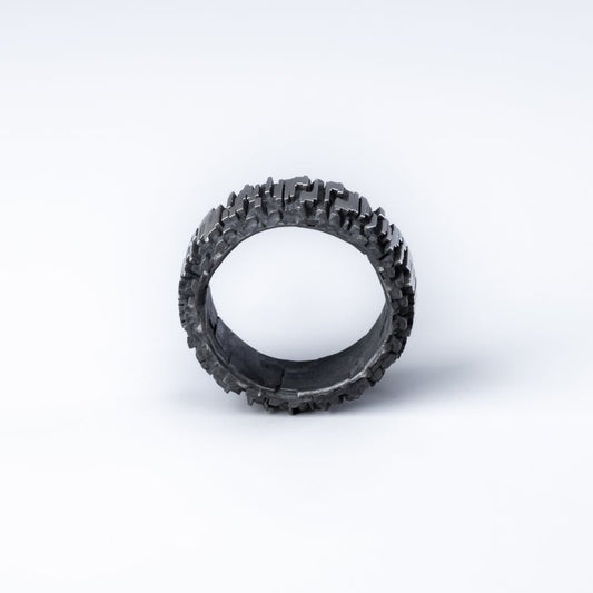 MØSAIS Ring "ASTEROID-00" in sterling silver