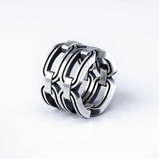 MØSAIS Ring "ST-54 01-11" in sterling silver
