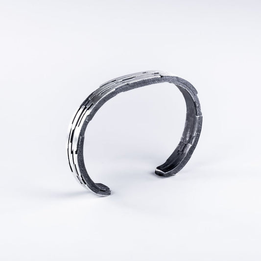 MØSAIS "GHOST-08" bracelet in sterling silver