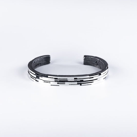 MØSAIS "GHOST-08" bracelet in sterling silver