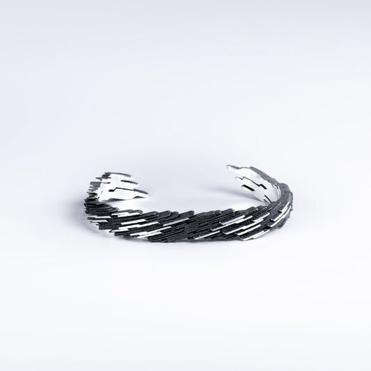 MØSAIS Bracelet "HYB-D-010" en argent sterling - LECLAIREUR