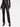 Nanushka Pantalon "MASA" en cuir vegan noir à détail de fente - 42898_XS - LECLAIREUR
