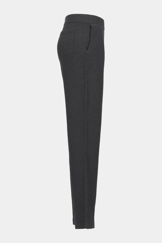 Nells Nelson Pantalon "Juliette" en laine mérinos extra fine et soie - LECLAIREUR