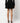 NINA RICCI Mini-jupe évasée en laine noire - 48537_S - LECLAIREUR