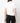 Noir Kei Ninomiya T-shirt en coton blanc à design froncé - 46743_S - LECLAIREUR