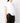 Noir Kei Ninomiya T-shirt en coton blanc à design froncé - 46743_S - LECLAIREUR