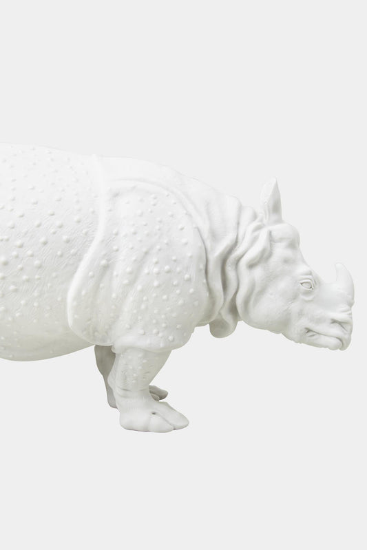 Nymphenburg Sculpture rhinocéros "Clara" - LECLAIREUR