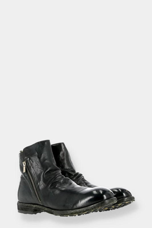 Officine Creative Bottines noires "Arbus" à détails de fronces - LECLAIREUR
