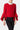 Oscar de la Renta Veste écourtée en laine vierge rouge - 99302_4 - LECLAIREUR