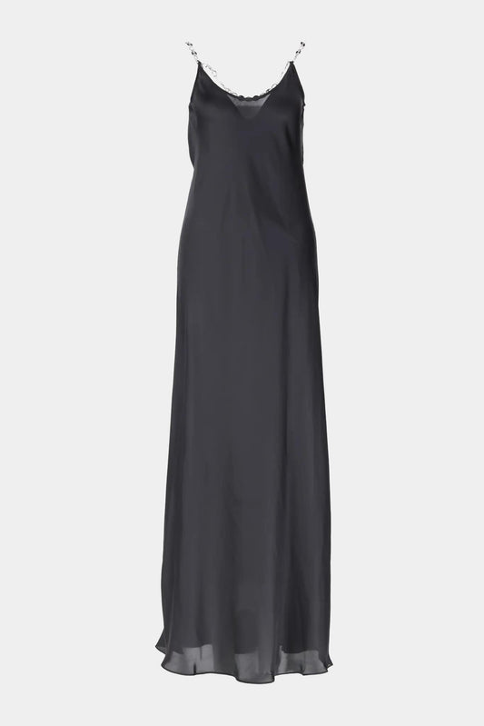 Paco Rabanne Black long dress