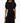 Paco Rabanne Robe longue noire drapée - 48801_36 - LECLAIREUR