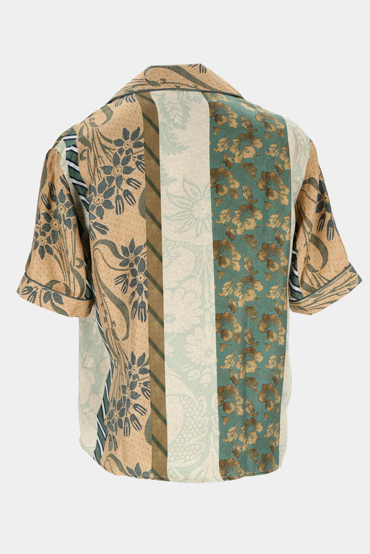 Pierre-Louis Mascia "Aloe" shirt in beige silk