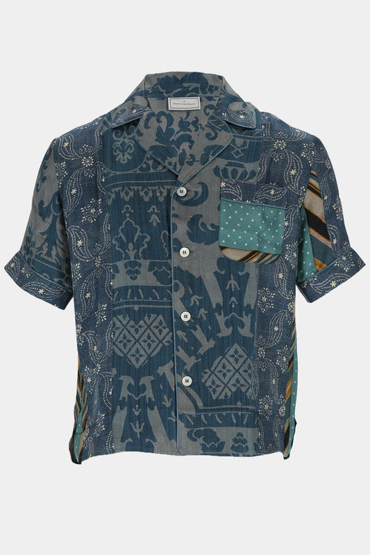 Pierre-Louis Mascia ALOE shirt with multicolor print – LECLAIREUR