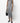 Pleats Please Issey Miyake Robe mi-longue plissée argentée - 43781_3 - LECLAIREUR