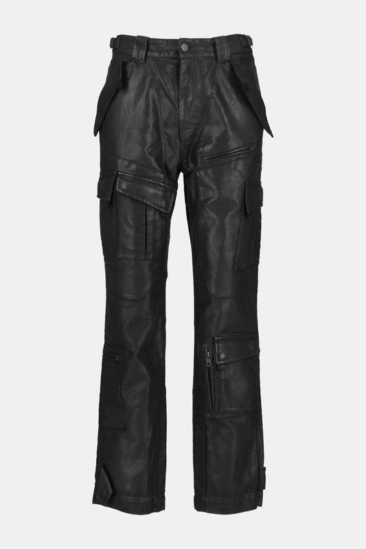 Punishment "SNIPER" pants in black leather