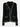 R13 Cardigan noir orné de chaînes et épingles - 48864_M - LECLAIREUR