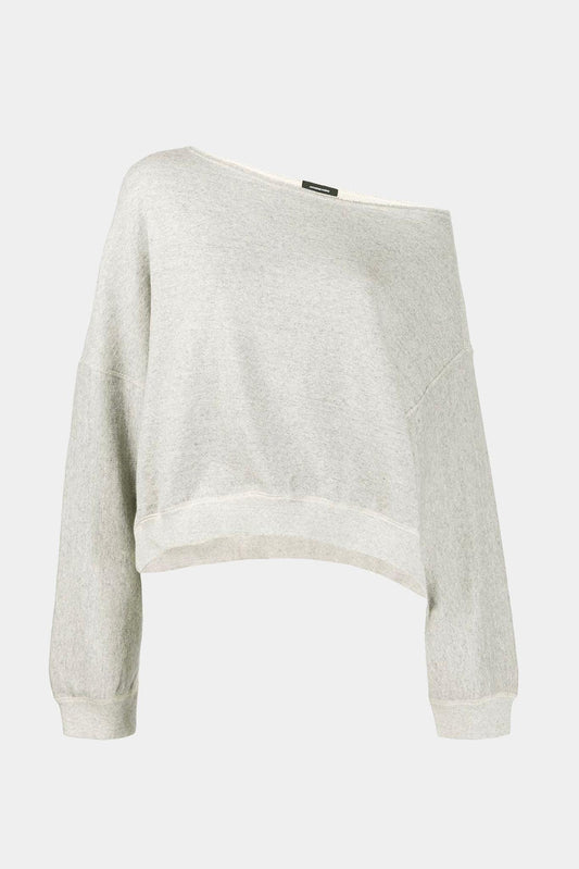 Grey cotton sweatshirt 