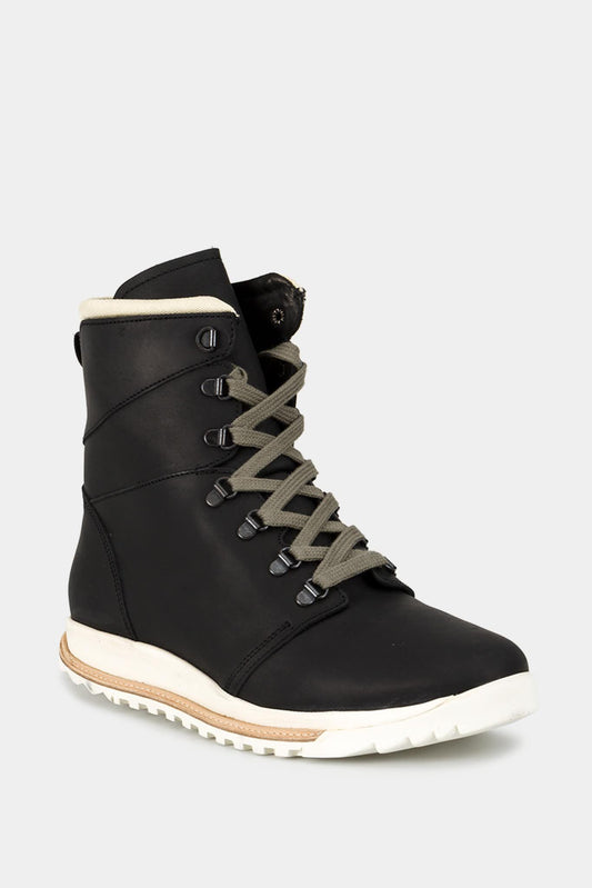 Rick Owens Black Leather Boots