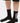 Rick Owens Chaussettes en maille noire et grise "Phlegethon" - 38716_2 - LECLAIREUR