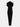 Rick Owens Robe longue en laine vierge noire - 45881_S - LECLAIREUR