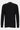 Rick Owens T-shirt à manches longues en coton noir - 48597_M - LECLAIREUR