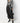 Saint Laurent Jupe taille haute en peau d'agneau noir - 29678_38 - LECLAIREUR