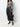 Saint Laurent Jupe taille haute en peau d'agneau noir - 29678_38 - LECLAIREUR