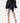 Saint Laurent Mini-jupe asymétrique en laine noire - 92987_32 - LECLAIREUR