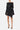 Saint Laurent Mini-jupe asymétrique en laine noire - 92987_32 - LECLAIREUR